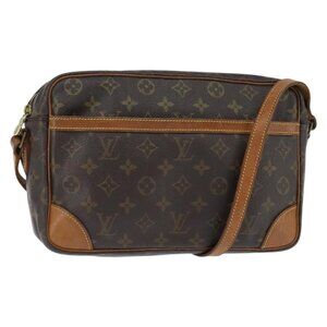 Authentic LOUIS VUITTON Monogram Trocadero 27 Shoulder Bag M51274 LV